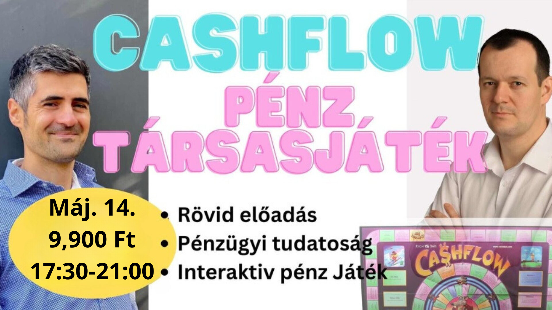 Cashflow Társasjáték est