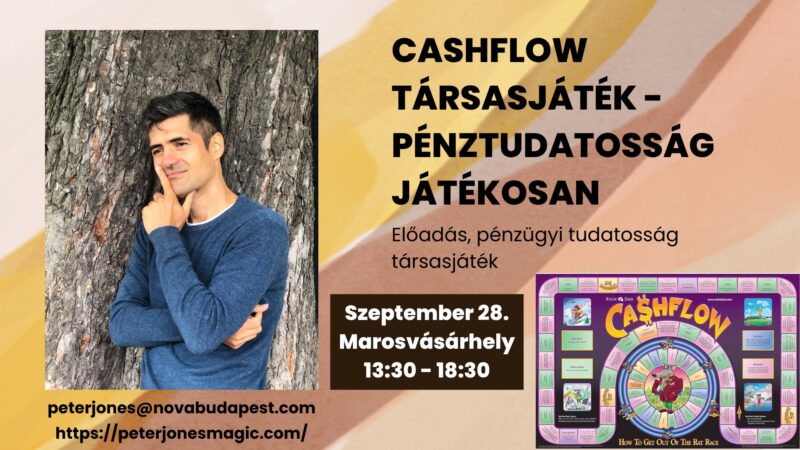 Cashflow Társasjáték - Pénzügyi tudatosság játékosan