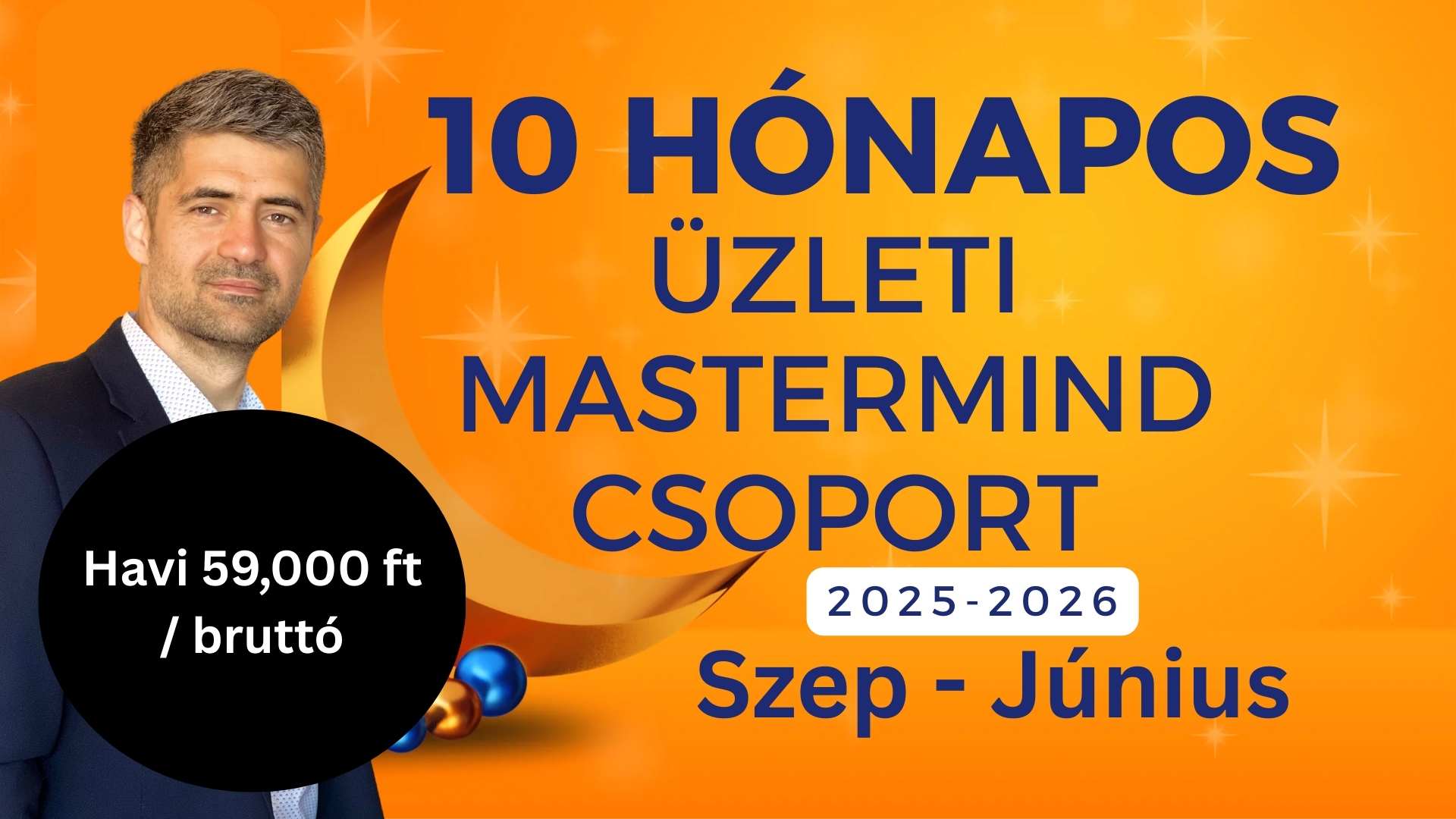 10 hónapos mastermind üzleti csoport